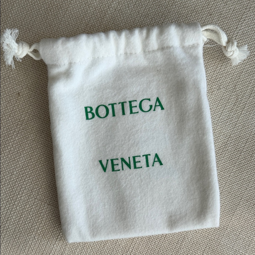 Bottega Veneta White Pouch 5x6 inches